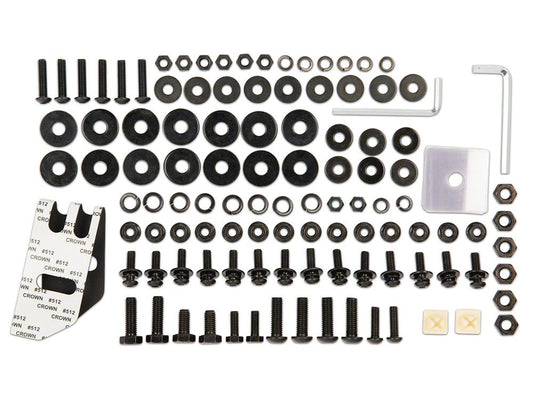 Barricade Replacement Bumper Hardware Kit for T542572 Only (18-20 F-150, Excluding Raptor)