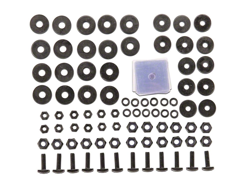 Barricade Replacement Running Board Hardware Kit for T527541-A Only (15-25 F-150 SuperCab)