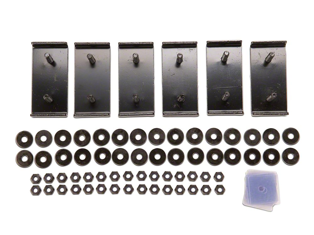 Barricade Replacement Running Board Hardware Kit for T539499-A Only (15-25 F-150 SuperCab)