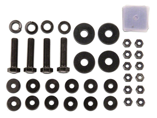 Barricade Replacement Side Step Bar Hardware Kit for T527536-B Only (15-25 F-150 SuperCab)
