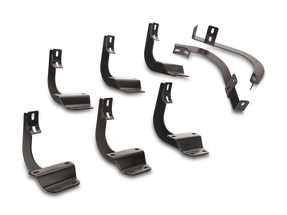 Barricade Replacement Side Step Bar Hardware Kit for T528323-A Only (15-25 F-150 SuperCrew w/ 5-1/2-Foot Bed)