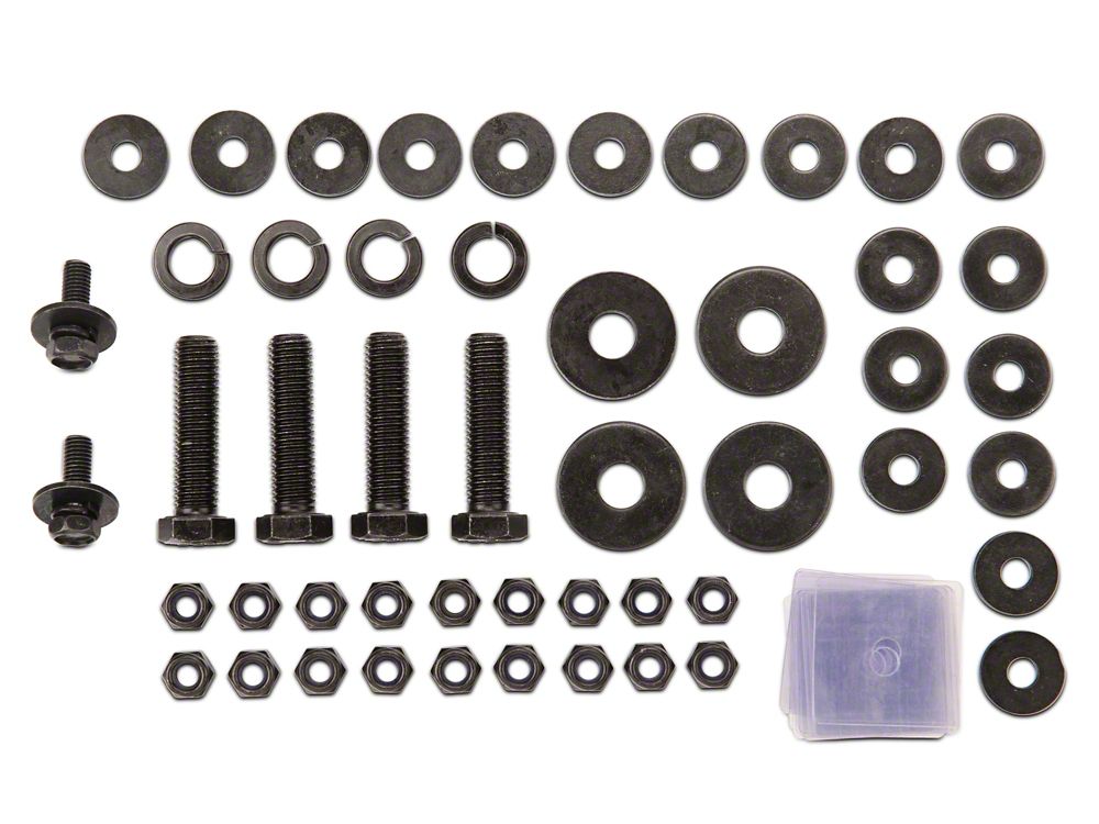 Barricade Replacement Side Step Bar Hardware Kit for T528324-A Only (15-25 F-150 SuperCrew)