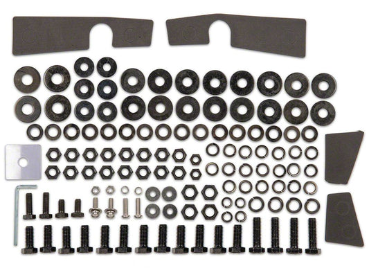 Barricade Replacement Bull Bar Hardware Kit for T537052 Only (04-25 F-150, Excluding Raptor)