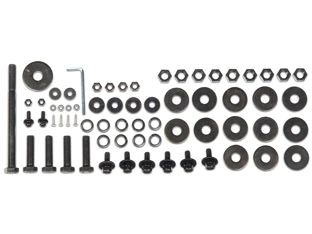 Barricade Replacement Bumper Hardware Kit for T537277 Only (09-14 F-150, Excluding Raptor)