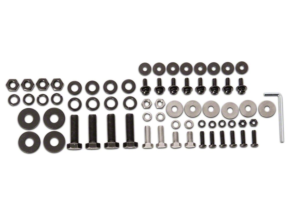 Barricade Replacement Bumper Hardware Kit for T546790 Only (15-17 F-150, Excluding Raptor)