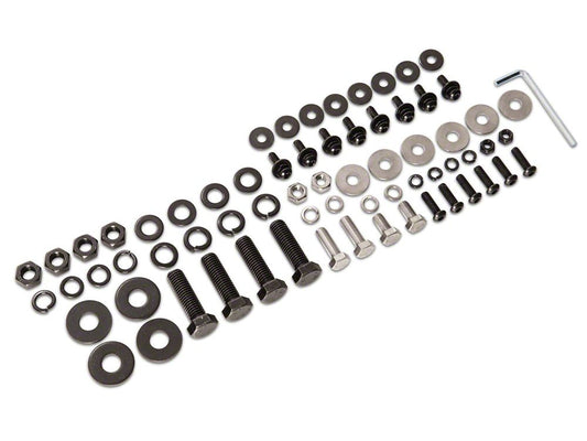 Barricade Replacement Bumper Hardware Kit for T546791 Only (15-17 F-150, Excluding Raptor)