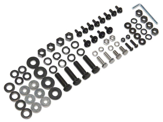 Barricade Replacement Bumper Hardware Kit for T551312 Only (18-20 F-150, Excluding Raptor)