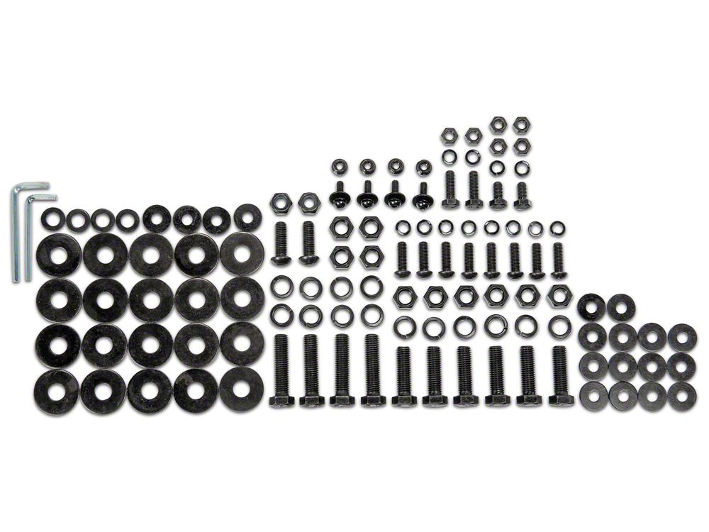 Barricade Replacement Bumper Hardware Kit for T555791 Only (15-17 F-150, Excluding Limited & Raptor)