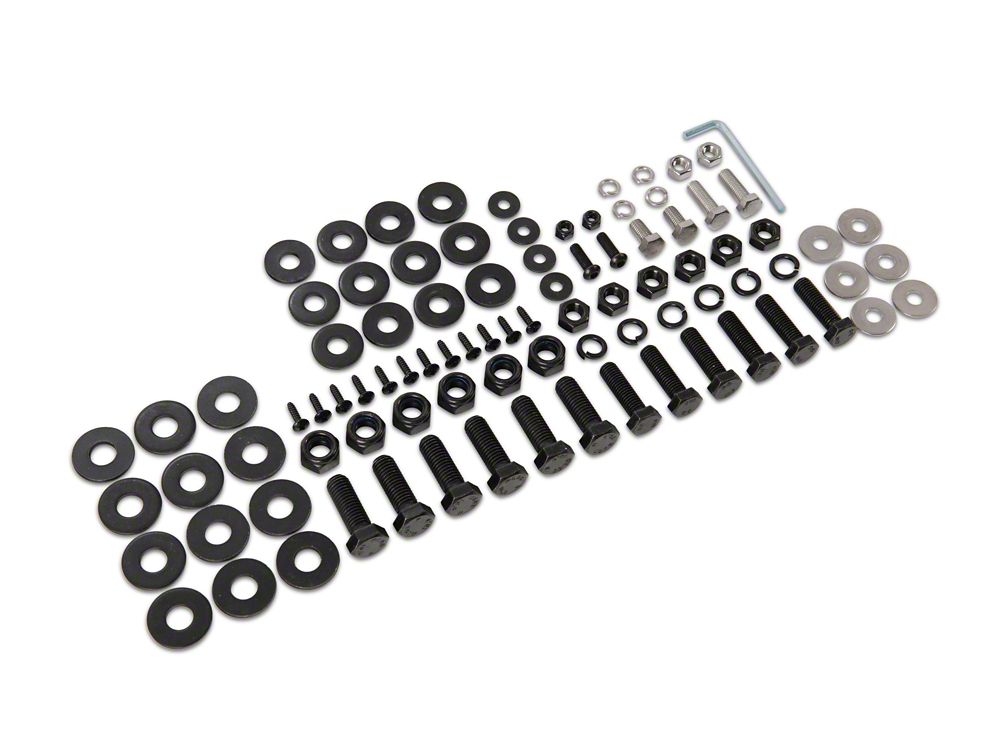 Barricade Replacement Bumper Hardware Kit for T556099 Only (21-23 F-150, Excluding PowerStroke & Raptor)