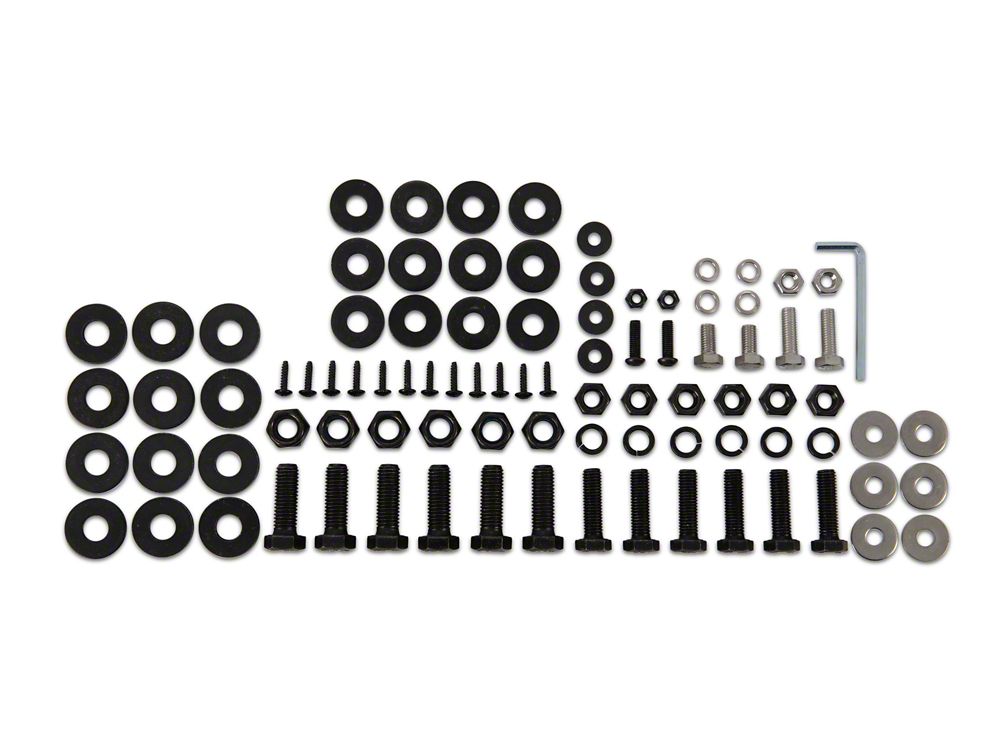 Barricade Replacement Bumper Hardware Kit for T556099 Only (21-23 F-150, Excluding PowerStroke & Raptor)
