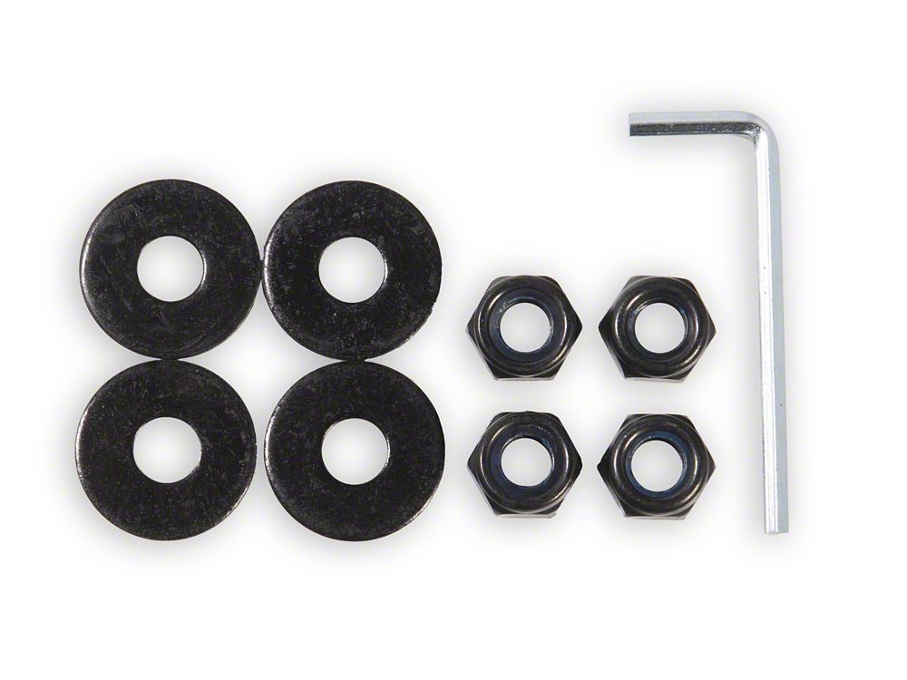Barricade Replacement Bumper Hardware Kit for T556620 Only (21-25 F-150, Excluding Raptor & Tremor)