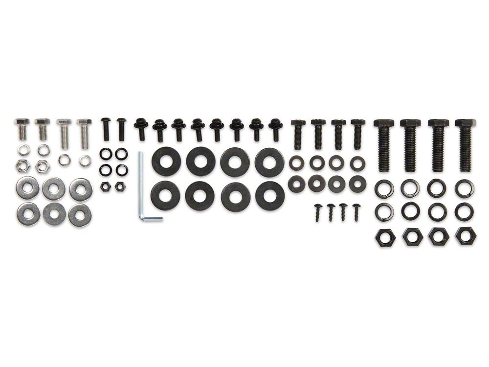 Barricade Replacement Bumper Hardware Kit for T565066 Only (21-23 F-150, Excluding Raptor)