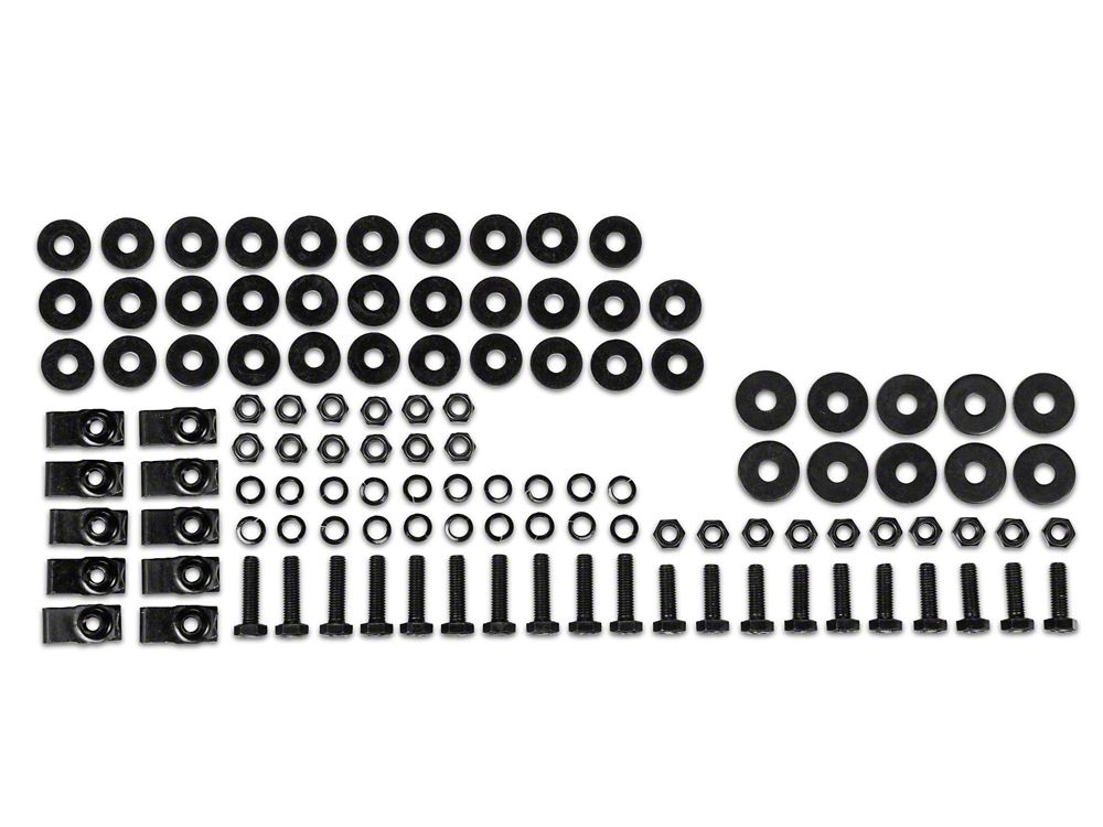 Barricade Replacement Running Board Hardware Kit for T539497-B Only (09-14 F-150 SuperCrew)