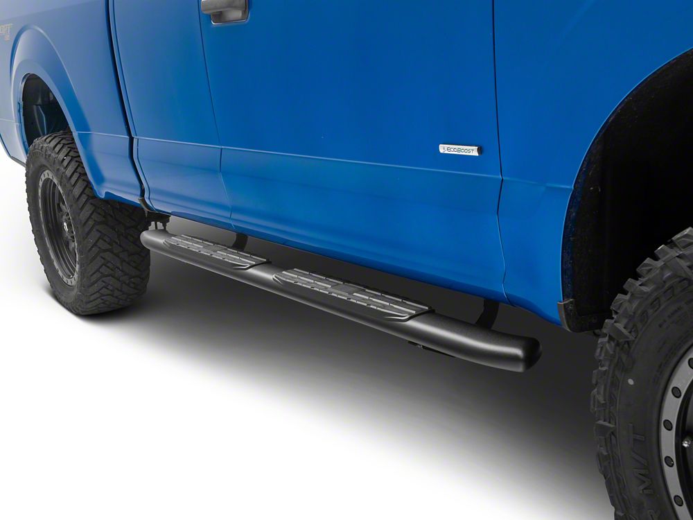 Barricade PNC Side Step Bars; Textured Black (15-25 F-150 SuperCab)