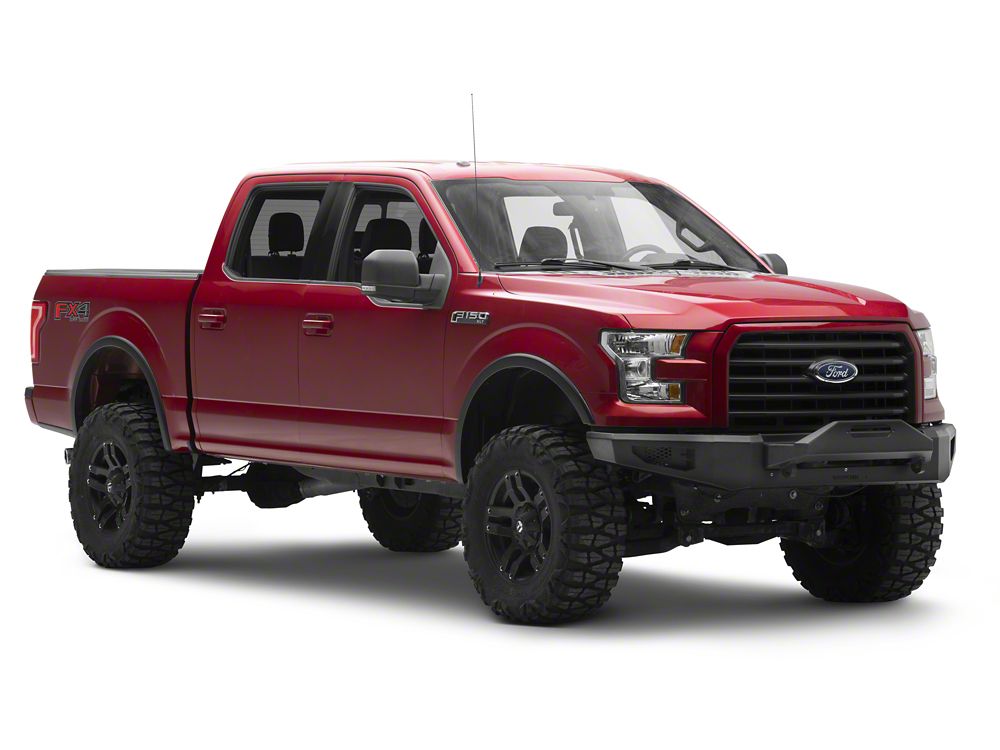 Barricade HD3 Plate Style HD Winch Mount Front Bumper (15-17 F-150, Excluding Raptor)