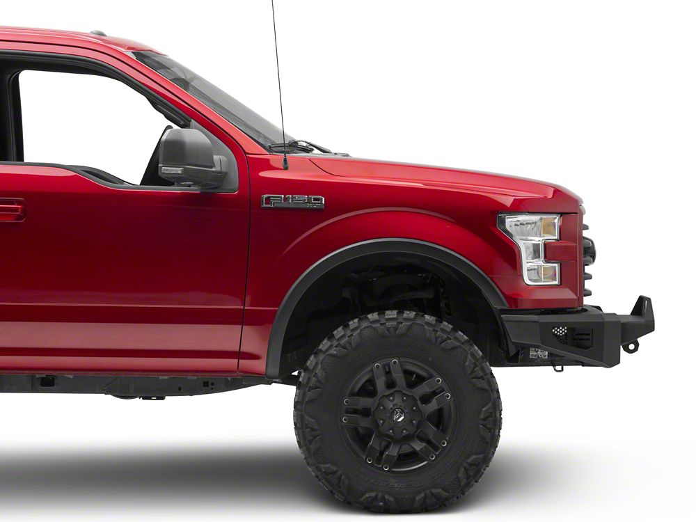 Barricade HD3 Plate Style HD Winch Mount Front Bumper (15-17 F-150, Excluding Raptor)