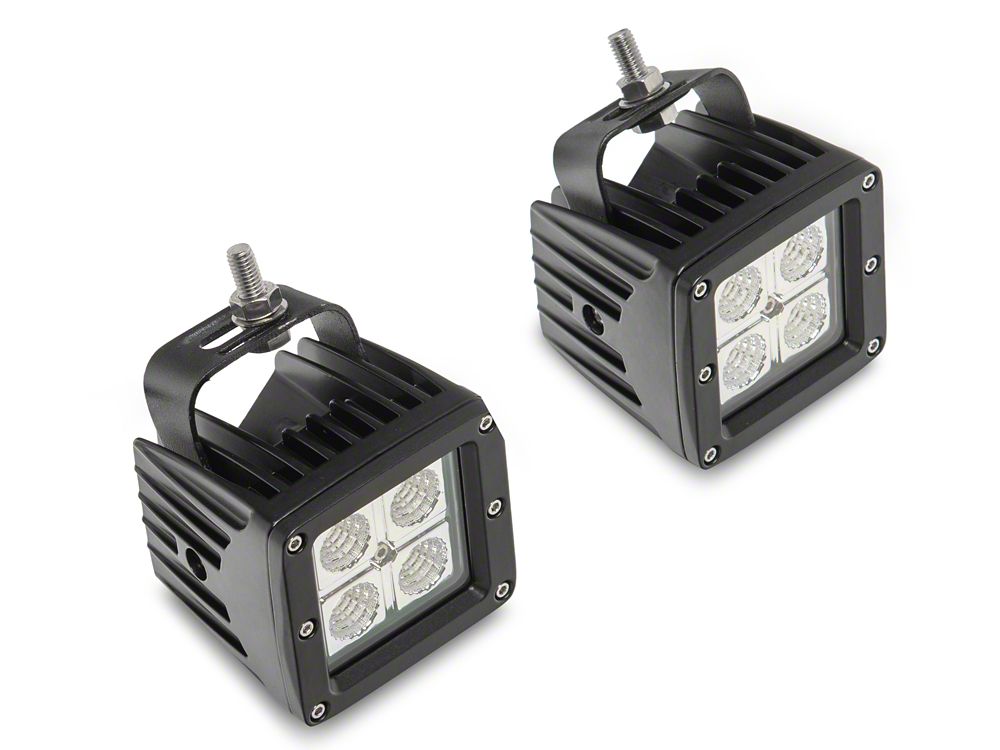 Barricade HD4 Tubular Front Bumper with LED Fog Lights (15-17 F-150, Excluding Raptor)