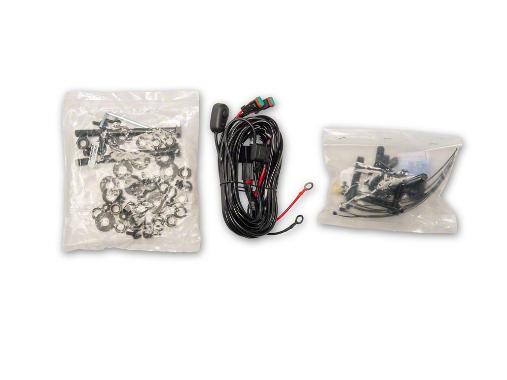 Barricade HD4 Tubular Front Bumper with LED Fog Lights (15-17 F-150, Excluding Raptor)