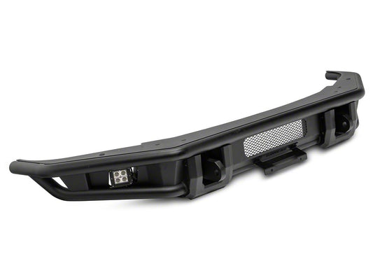 Barricade HD4 Tubular Front Bumper with LED Fog Lights (15-17 F-150, Excluding Raptor)