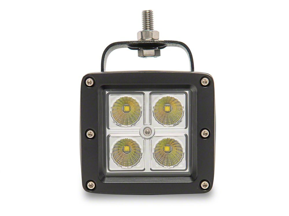 Barricade HD4 Tubular Winch Mount Front Bumper with LED Fog Lights (15-17 F-150, Excluding Raptor)