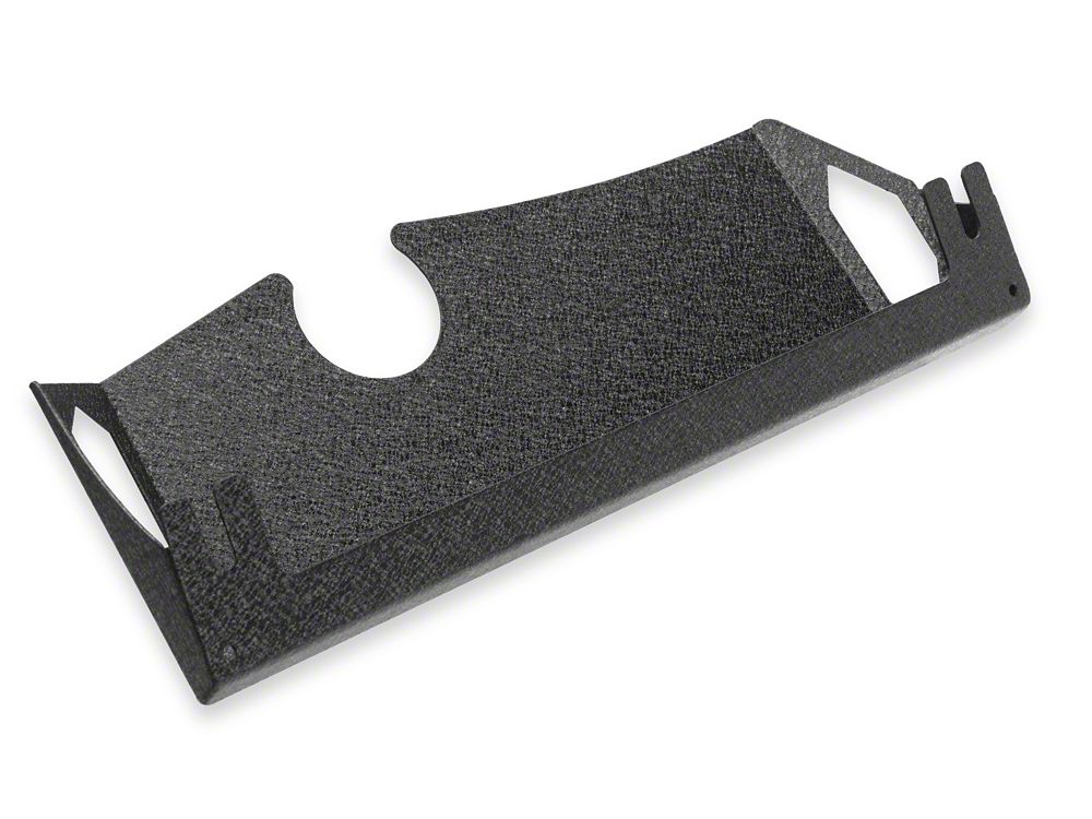 Barricade Coolant Overflow Cover; Textured Black (15-25 F-150)