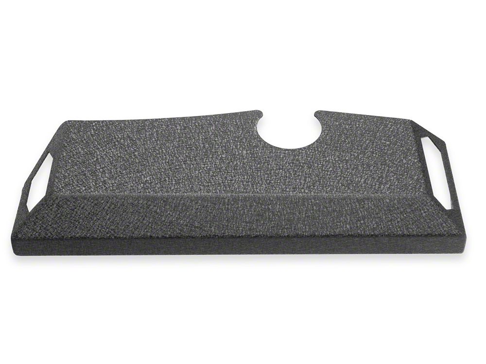 Barricade Coolant Overflow Cover; Textured Black (15-25 F-150)