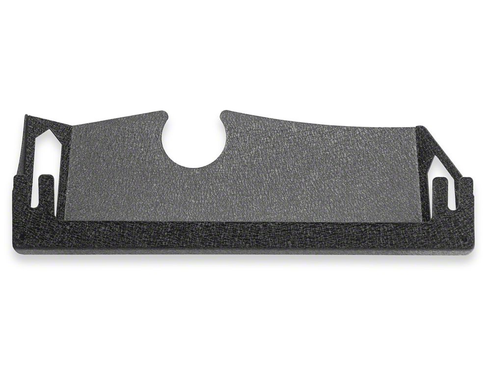 Barricade Coolant Overflow Cover; Textured Black (15-25 F-150)
