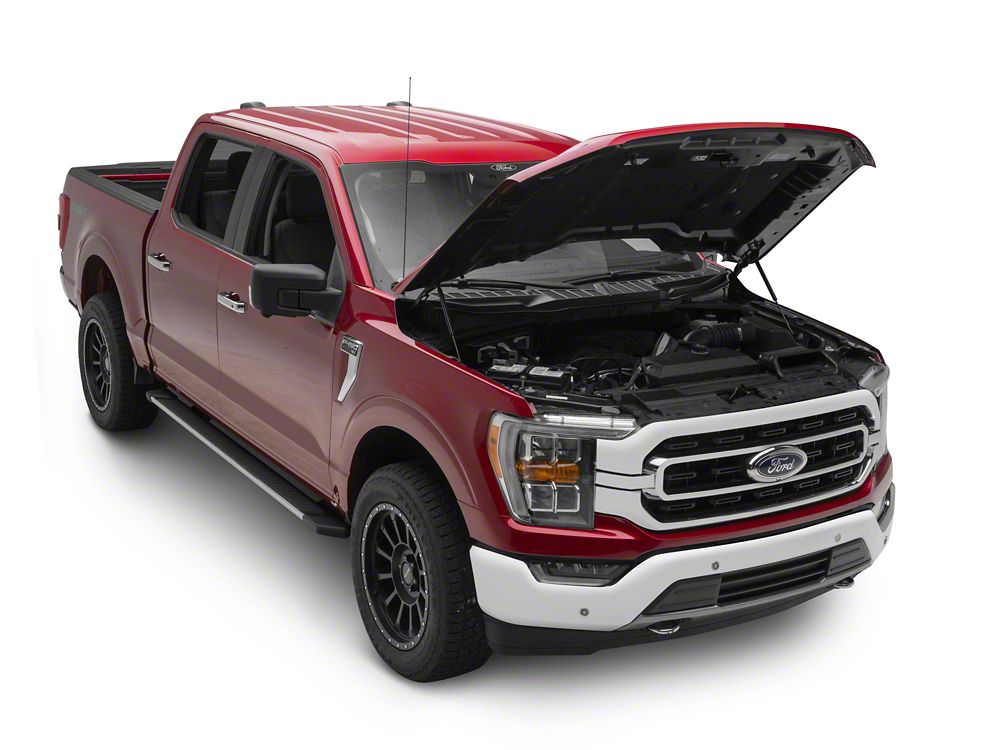 Barricade Coolant Overflow Cover; Textured Black (15-25 F-150)