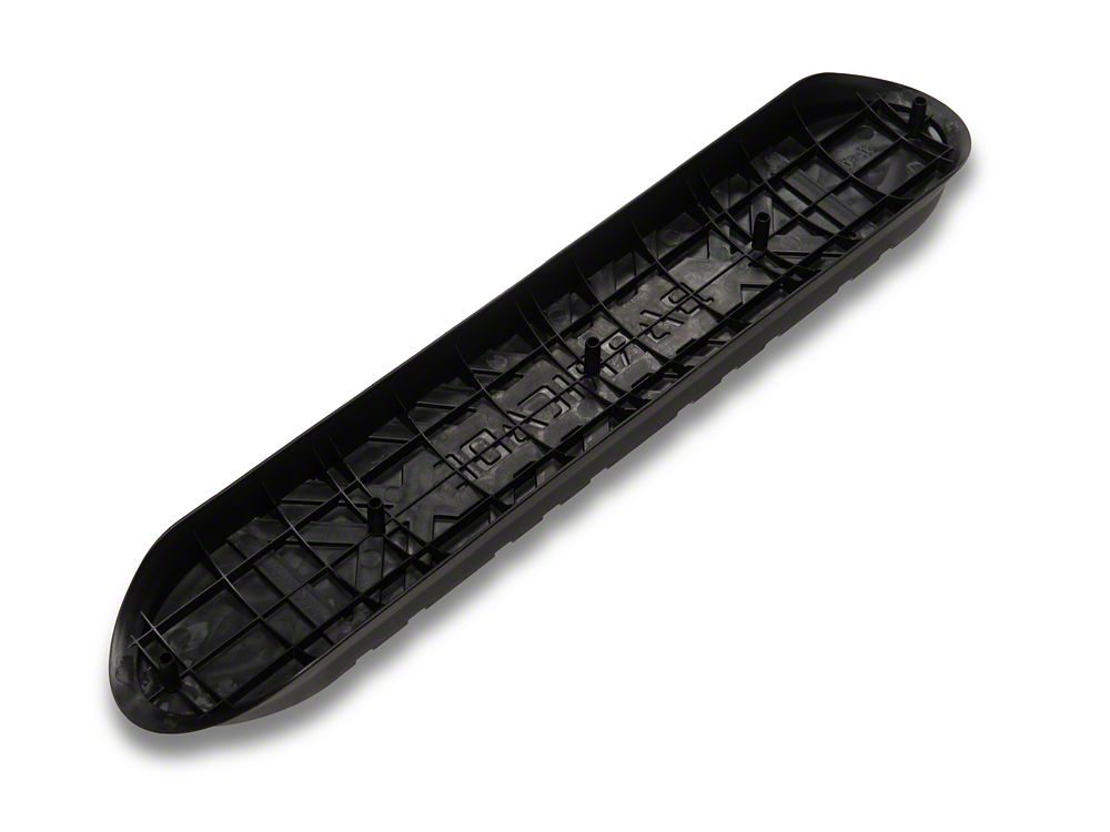Barricade Replacement Step Pad with Barricade Logo for 4-Inch Tubular Oval Straight End Side Step Bars Only; 21.70-Inch x 4-Inch