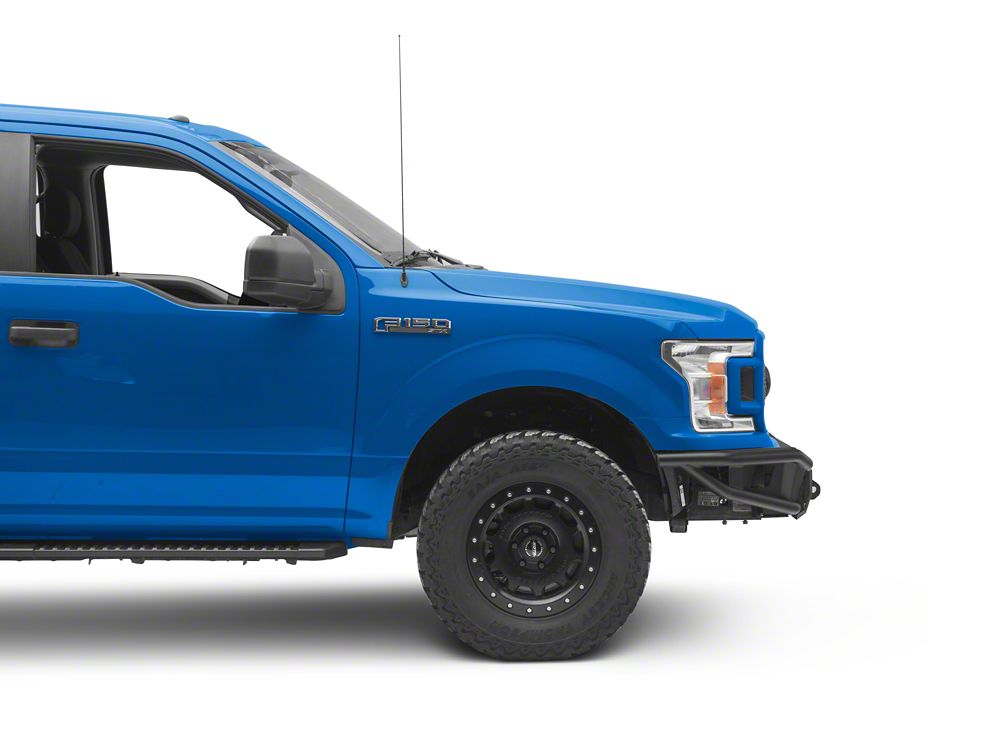 Barricade HD4 Tubular Front Bumper with LED Fog Lights (18-20 F-150, Excluding Raptor)