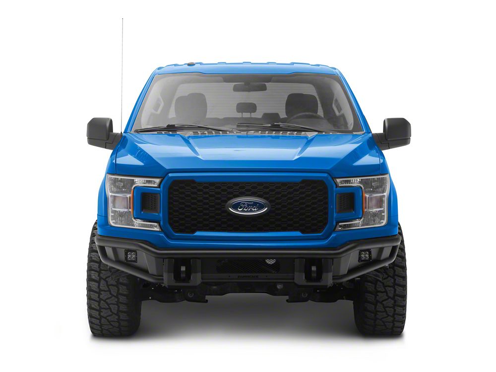 Barricade HD4 Tubular Front Bumper with LED Fog Lights (18-20 F-150, Excluding Raptor)