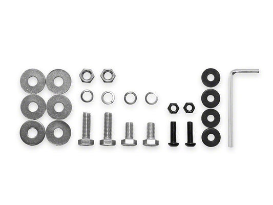 Barricade Replacement Front Bumper Hardware Kit for T527988 Only (15-17 F-150, Excluding Raptor)