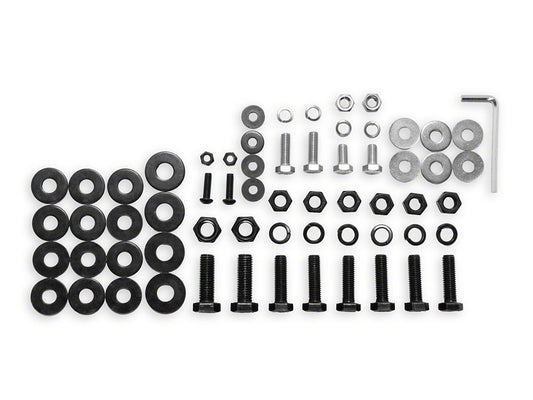 Barricade Replacement Front Bumper Hardware Kit for T537530 Only (18-20 F-150, Excluding Raptor)