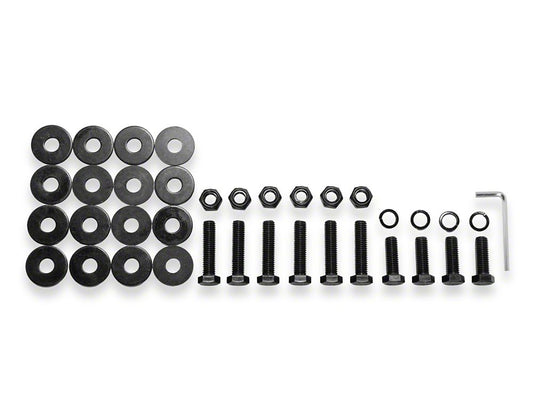 Barricade Replacement Rear Bumper Hardware Kit for T527991 Only (15-20 F-150, Excluding Raptor)