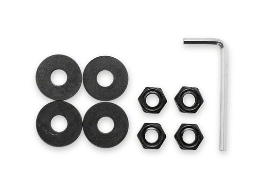 Barricade Replacement Rear Bumper Hardware Kit for T530971 Only (15-20 F-150, Excluding Raptor)