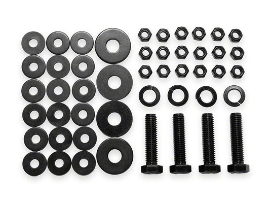 Barricade Replacement Side Step Bar Hardware Kit for T528324-B Only (15-25 F-150 SuperCab)