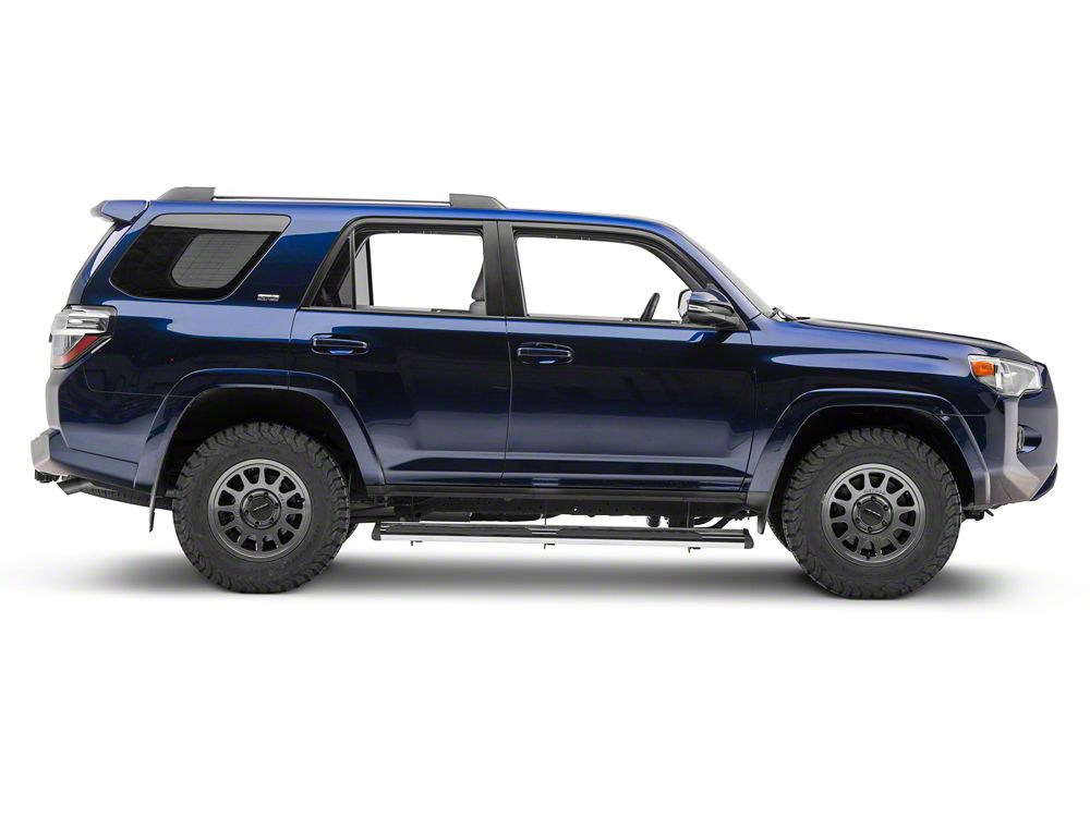 Barricade S6 Running Boards; Stainless Steel (10-13 4Runner SR5; 10-24 4Runner Limited, Nightshade, TRD Sport)