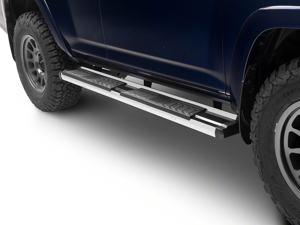 Barricade S6 Running Boards; Stainless Steel (10-24 4Runner, Excluding Limited, Nightshade, TRD Sport & 10-13 SR5)