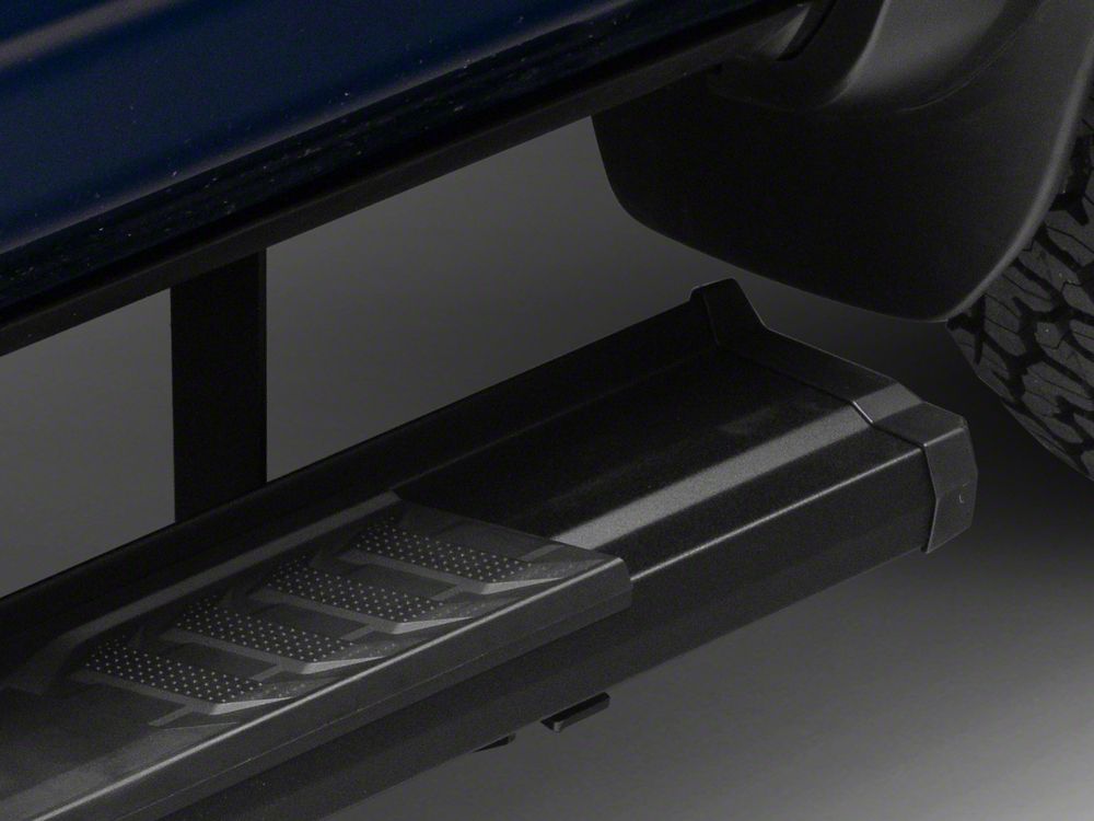 Barricade S6 Running Boards; Textured Black (10-13 4Runner SR5; 10-24 4Runner Limited, Nightshade, TRD Sport)