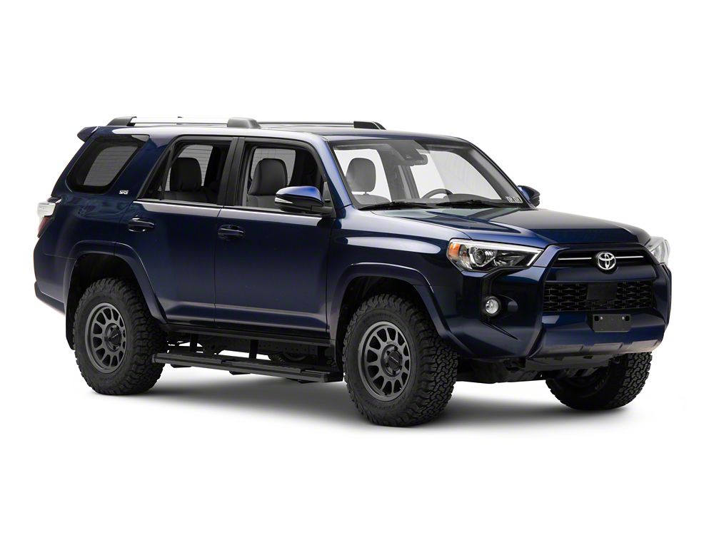 Barricade S6 Running Boards; Textured Black (10-13 4Runner SR5; 10-24 4Runner Limited, Nightshade, TRD Sport)