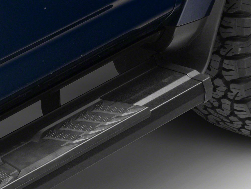 Barricade S6 Running Boards; Textured Black (10-24 4Runner, Excluding Limited, Nightshade, TRD Sport & 10-13 SR5)