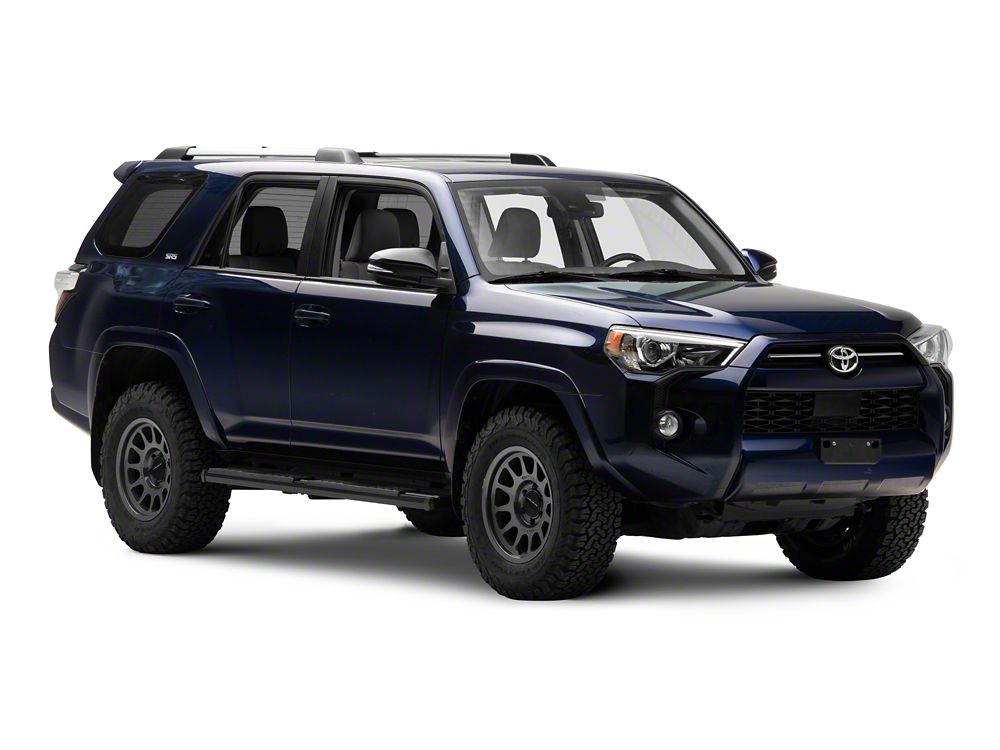 Barricade S6 Running Boards; Textured Black (10-24 4Runner, Excluding Limited, Nightshade, TRD Sport & 10-13 SR5)