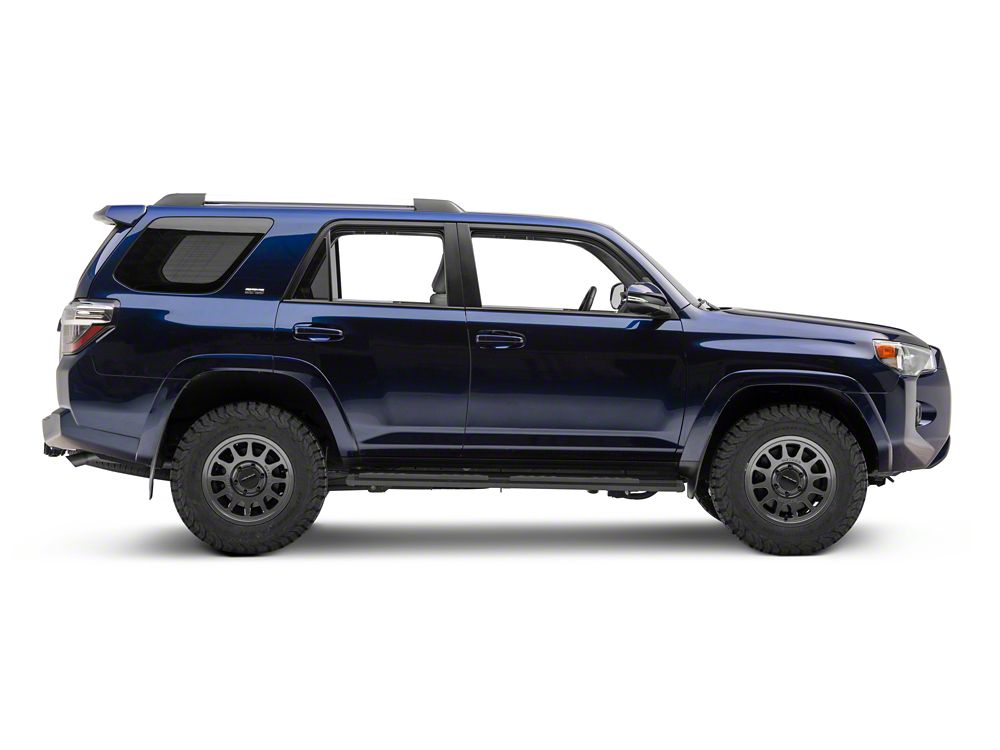 Barricade S6 Running Boards; Textured Black (10-24 4Runner, Excluding Limited, Nightshade, TRD Sport & 10-13 SR5)