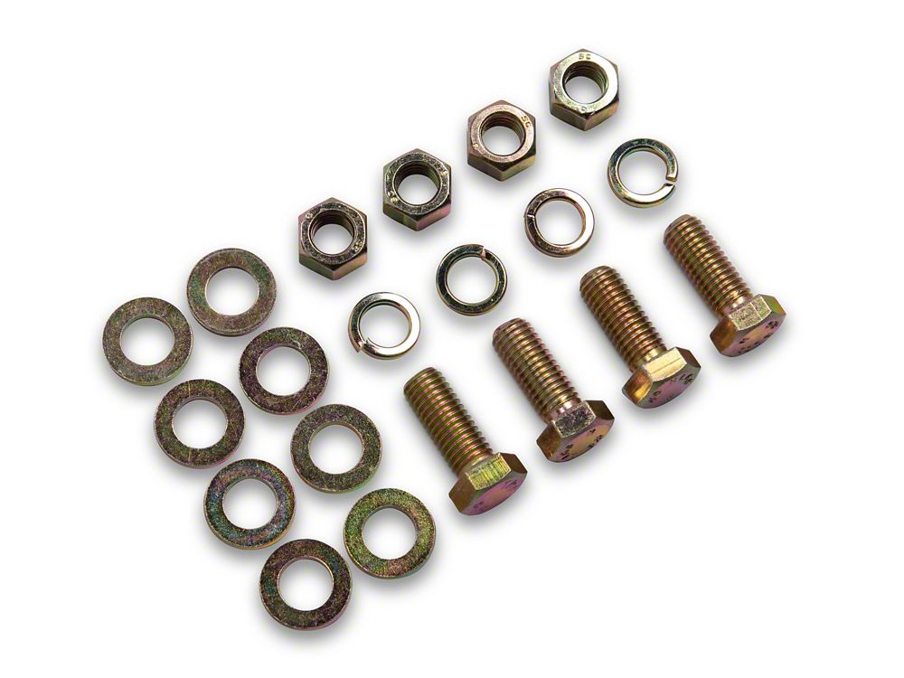 Barricade Replacement Bull Bar Hardware Kit for TR14907 Only (10-24 4Runner, Excluding 14-24 Limited & Nightshade)