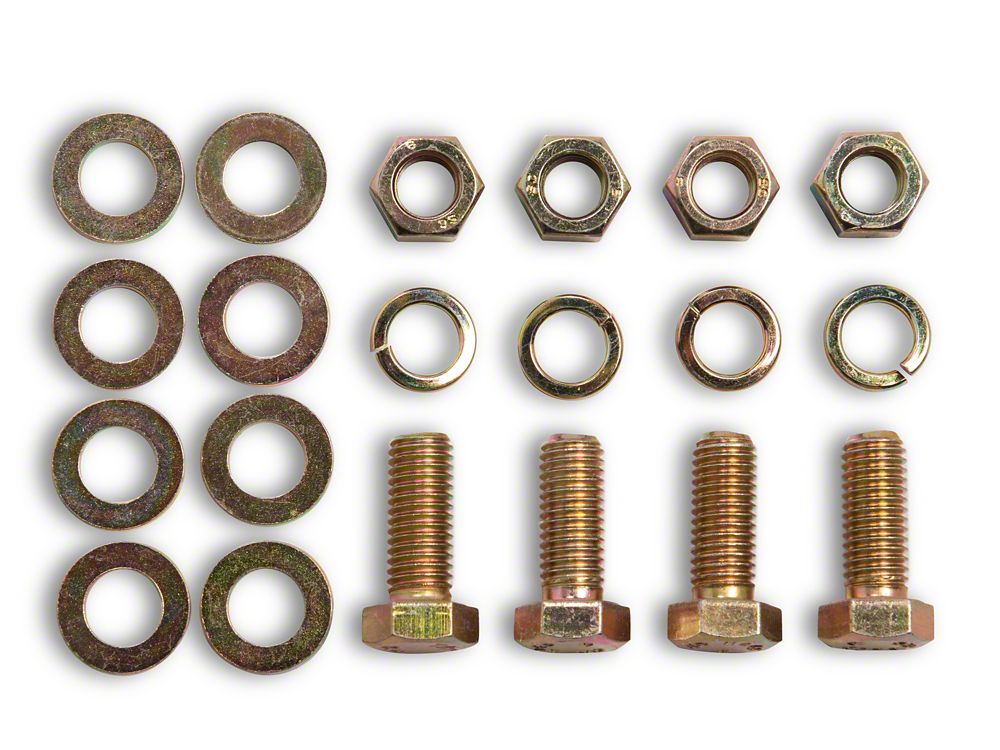 Barricade Replacement Bull Bar Hardware Kit for TR14907 Only (10-24 4Runner, Excluding 14-24 Limited & Nightshade)