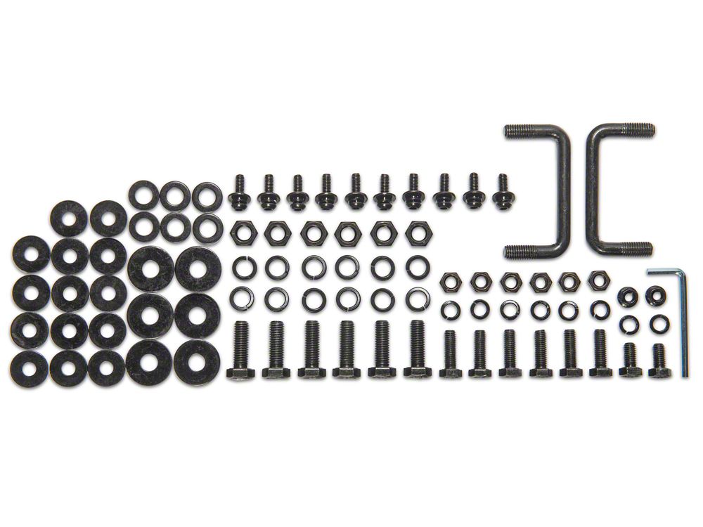 Barricade Replacement Bumper Hardware Kit for TR14362 Only (14-24 4Runner, Excluding Limited & Nightshade)