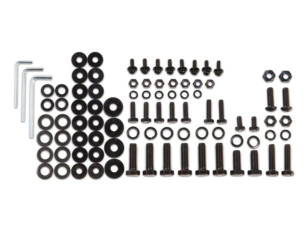 Barricade Replacement Bumper Hardware Kit for TR14363 Only (14-24 4Runner, Excluding Limited & Nightshade)