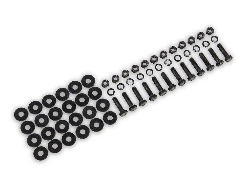Barricade Replacement Running Board Hardware Kit for TR14364 Only (10-13 4Runner SR5; 10-24 4Runner Limited, Nightshade, TRD Sport)