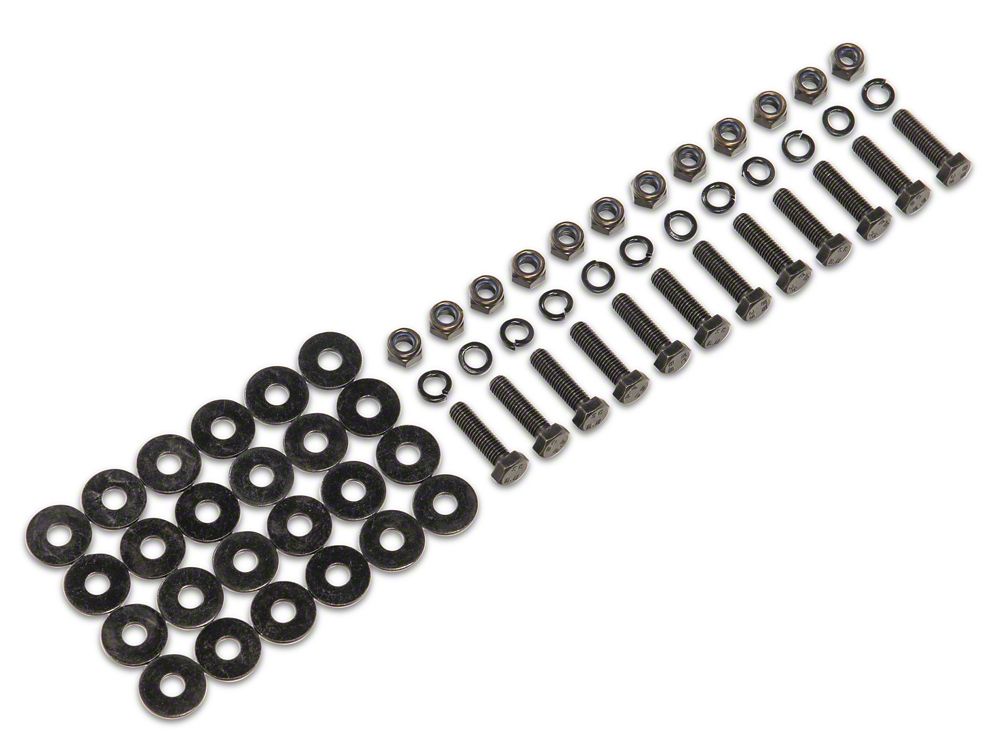 Barricade Replacement Running Board Hardware Kit for TR14365 Only (10-24 4Runner, Excluding Limited, Nightshade, TRD Sport & 10-13 SR5)