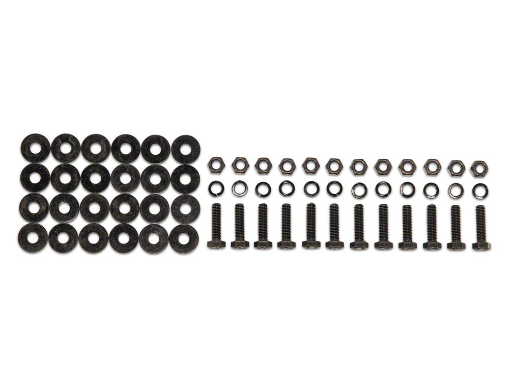 Barricade Replacement Running Board Hardware Kit for TR14365 Only (10-24 4Runner, Excluding Limited, Nightshade, TRD Sport & 10-13 SR5)